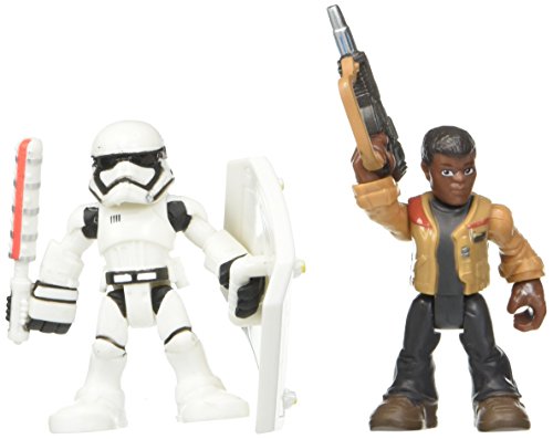 Playskool Heroes Galactic Heroes Star Wars Resistance Finn (Jakku) & First Order Stormtrooper von Playskool