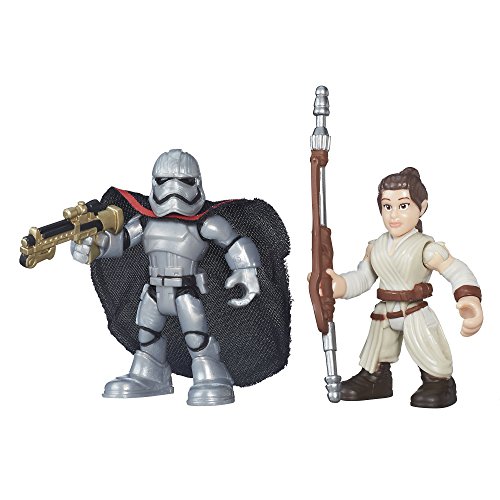 Playskool Heroes Galactic Heroes Star Wars Resistance Rey (Jakku) & Captain Phasma, Model: B3308AS0, Toys & Gaems von Playskool