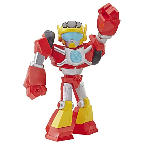 Playskool Heroes Transformers Rescue Bots Academy Mega Mighties Hot Shot Sammelfigur 25,4 cm Roboter-Actionfigur von Playskool
