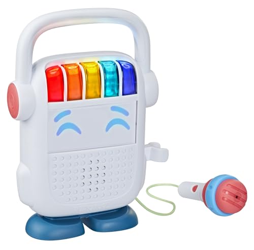 Playskool Rock n’ Roll Bot, Bluetooth Lautsprecher und stimmverzerrendes Karaoke-Mikrofon Spielzeug (Amazon Exclusive) von Playskool