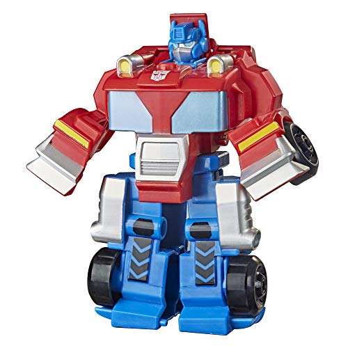 Transformers Rescue Bots Academy klassisches Helden-Team Optimus Prime verwandelbares Spielzeug, 11 cm große Figur, ab 3 von Transformers