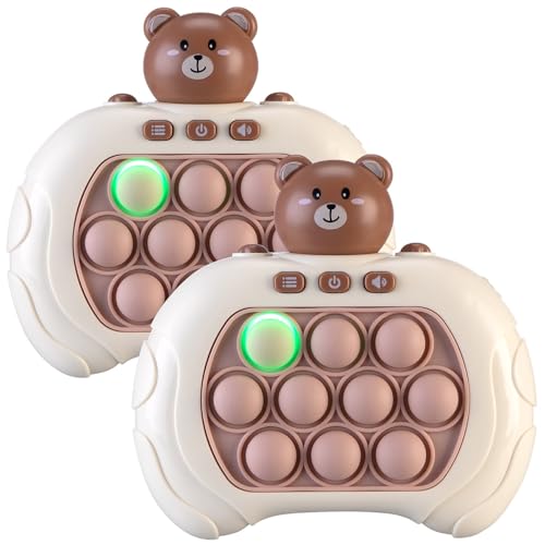 Playtastic 2er-Set Quick-Push-Bubble-Spielkonsole Bär, Tierform, Batterien Playtastic 2er-Set Quick-Push-Bubble-Spielkonsole Bär, Tierform, Batterien von Playtastic