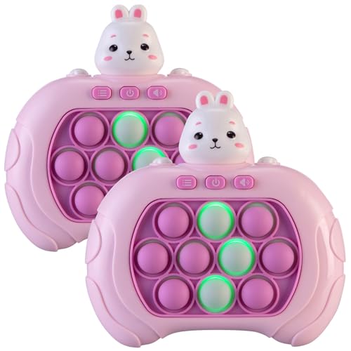 Playtastic 2er-Set Quick-Push-Bubble-Spielkonsole Hase, Tierform, Batterien Playtastic 2er-Set Quick-Push-Bubble-Spielkonsole Hase, Tierform, Batterien von Playtastic