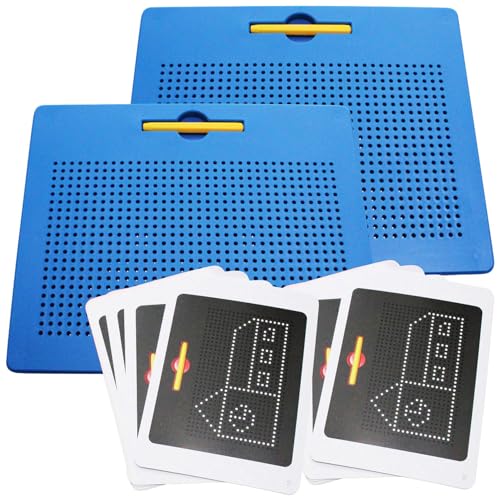 Playtastic 2er-Set magnetische Reise-Zeichentafeln, Stift & Vorlagen, blau Playtastic 2er-Set magnetische Reise-Zeichentafeln, Stift & Vorlagen, blau von Playtastic