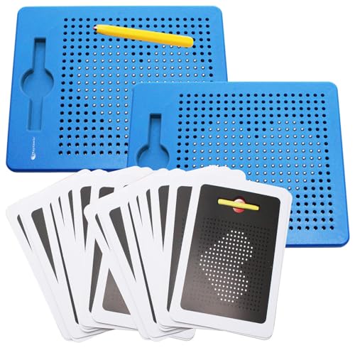 Playtastic 2er-Set magnetische Reise-Zeichentafeln, blau, 17,5 x 21,5 x 1,2 cm Playtastic 2er-Set magnetische Reise-Zeichentafeln, blau, 17,5 x 21,5 x 1,2 cm von Playtastic