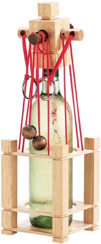 Playtastic Geschenkverpackung: Flaschen-Puzzle Siena aus stabilem Echtholz (Flaschen-Tresor, Flaschen-Geduldsspiel, Flaschenverschluss) Playtastic Geschenkverpackung: Flaschen-Puzzle Siena aus stabilem Echtholz (Flaschen-Tresor, Flaschen-Geduldsspiel, Flaschenverschluss) von Playtastic