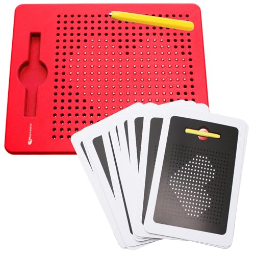 Playtastic Magnetische Reise-Zeichentafel, Stift & Vorlagen, 17,5 x 21,5 cm, rot Playtastic Magnetische Reise-Zeichentafel, Stift & Vorlagen, 17,5 x 21,5 cm, rot von Playtastic