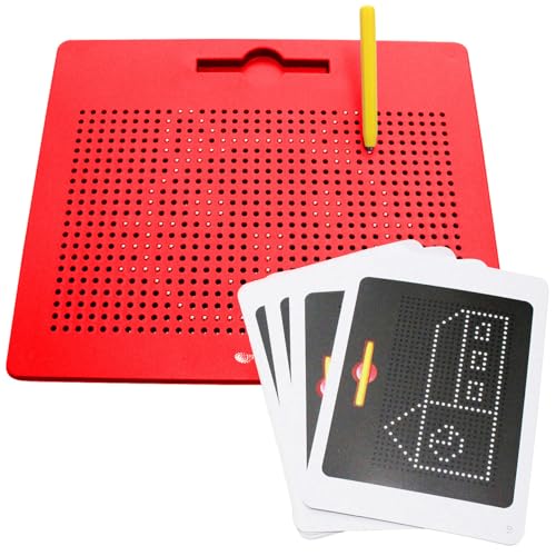 Playtastic Magnetische Reise-Zeichentafel, Stift & Vorlagen, 31 x 25,5 cm, rot Playtastic Magnetische Reise-Zeichentafel, Stift & Vorlagen, 31 x 25,5 cm, rot von Playtastic