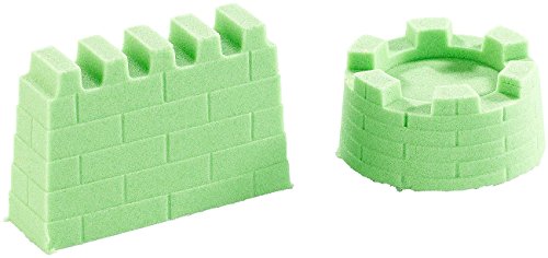 Playtastic NX-7271 Spielsand: Kinetischer, formbar und formstabil, fein, grün, 500 g (Knet Sand) von Playtastic