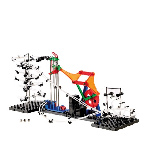 Playtastic Baukasten: Kugel-Achterbahn Schwierigkeitsstufe I, 226 Teile (Modellbau Bausatz, Profi Kugelbahn, Kinder Geschenkideen) von Playtastic