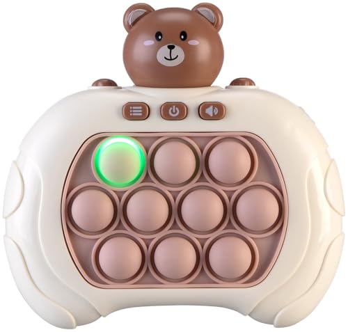 Playtastic Quick-Push-Bubble-Spielkonsole Bär, Tierform, batteriebetrieben Playtastic Quick-Push-Bubble-Spielkonsole Bär, Tierform, batteriebetrieben von Playtastic