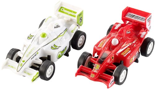 Playtastic Zubehör zu Autobahn: Ersatzautos 2er-Set für Portable Rennbahn NC-1870/NC-9959 (Auto-Rennbahn, Rennbahn für Kleinkinder, Ferngesteuerte Autos) von Playtastic