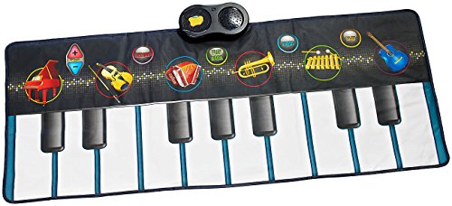 Playtastic Tanzmatte für Kinder: Berührungsempfindliche Musikmatte mit 6 Instrumenten (Musikmatte Kinder, Spielzeug-Musik-Matte, Geschenkideen) von Playtastic
