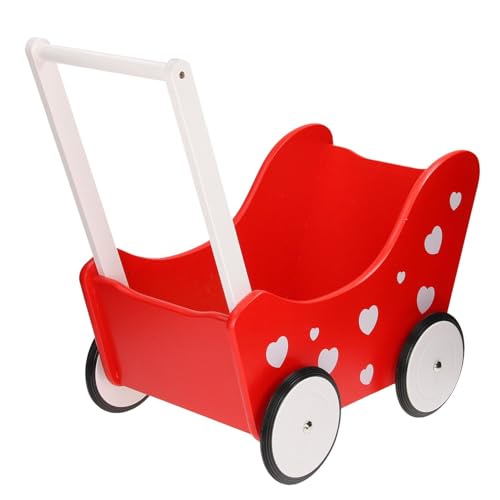 Playwood Poppenwagen Hart Rood Playwood Poppenwagen Hart Rood von Playwood