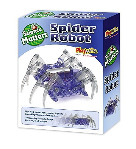 2 Stück Wissenschaftsroboter Spinne zum selber bauen von Playwrite