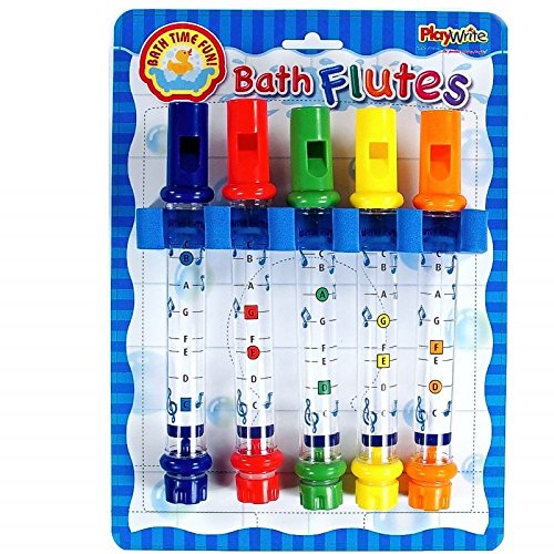 Playwrite Childrens Bath Time Fun Set of 5 Coloured Musical Water Flutes Toddler Toys Playwrite Childrens Bath Time Fun Set of 5 Coloured Musical Water Flutes Toddler Toys von Playwrite