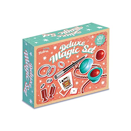 Playwrite Retro Kids Magic Set | 35 Stück Zaubertricks Mystery Box inklusive Zauberstab Playwrite Retro Kids Magic Set | 35 Stück Zaubertricks Mystery Box inklusive Zauberstab von Playwrite