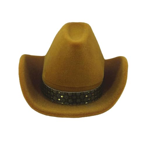 Pleayietoopiatiey Cowboyhut, Ringbox, Samt, für Jahrestag, Abschluss, Zeremonie, Valentinstag von Pleayietoopiatiey