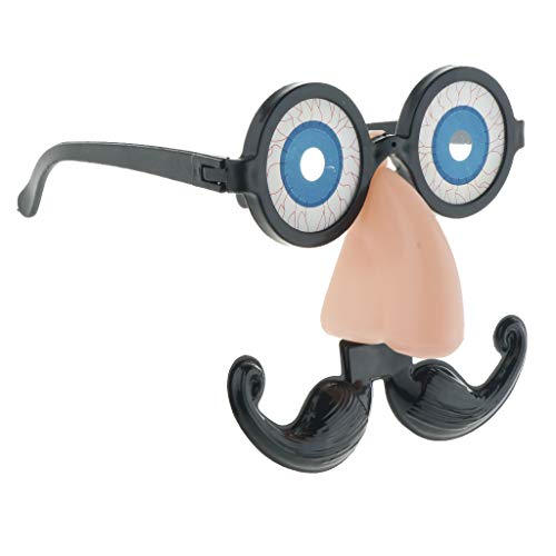 Pleayietoopiatiey Lustige Augen Brille mit Nase Schnurrbart Dekor Party Streich Kostüm Requisiten Pleayietoopiatiey Lustige Augen Brille mit Nase Schnurrbart Dekor Party Streich Kostüm Requisiten von Pleayietoopiatiey
