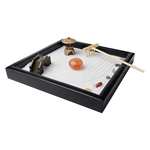 Zen Sandkasten aus Holz, Mini-Desktop-Sandkasten für Garten, Büro, Dekoration, Geschenk Zen Sandkasten aus Holz, Mini-Desktop-Sandkasten für Garten, Büro, Dekoration, Geschenk von Pleayietoopiatiey