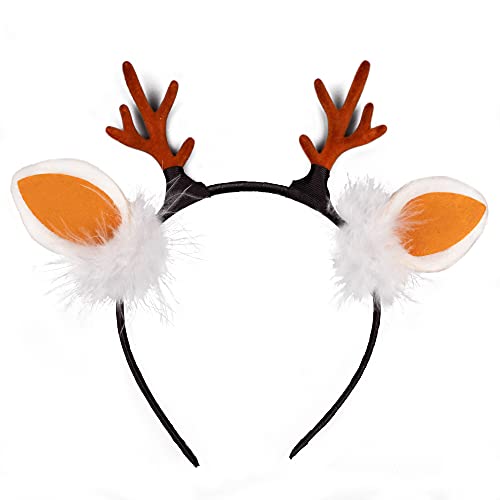 Plitsch Platsch Reh Haarreif Rehkitz mit Geweih und Ohren Accessoire Karneval Fasching Tierkostüm Plitsch Platsch Reh Haarreif Rehkitz mit Geweih und Ohren Accessoire Karneval Fasching Tierkostüm von Plitsch Platsch