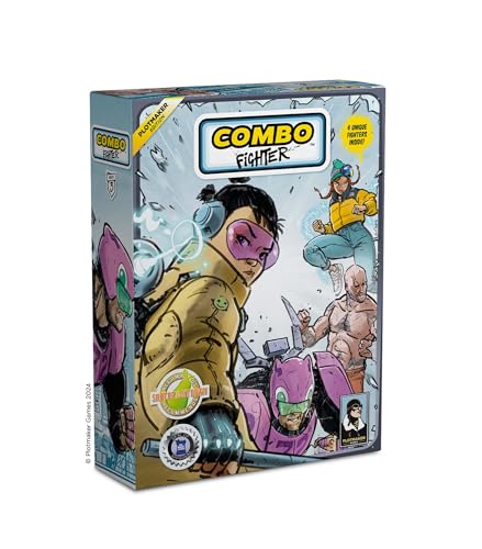 Plotmaker Games | Combo Fighter Pack 3 | Card Game | Play Solo, 1 vs 1 or 2 vs 2 | Game in English von Plotmaker Games