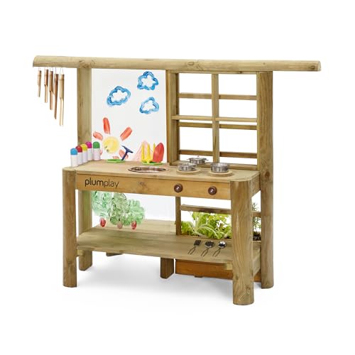 Plum 27621 Holzküche für den Außenbereich, Kastanie Plum 27621 Holzküche für den Außenbereich, Kastanie von Plum