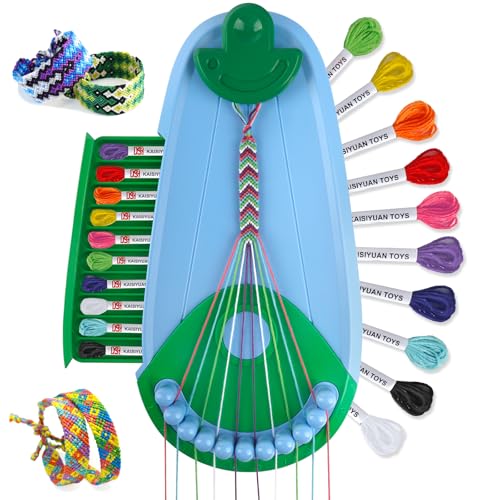 Freundschaftsarmband Selber Machen, Armbänder Basteln Flechtset Knüpf Set für Mädchen 6-12 Jahre, Armbänder Selber Machen, Kreatives Bastelset für Kinder 8 -12 Jahre Geburtstagsgeschenk(BlauGrün) Freundschaftsarmband Selber Machen, Armbänder Basteln Flechtset Knüpf Set für Mädchen 6-12 Jahre, Armbänder Selber Machen, Kreatives Bastelset für Kinder 8 -12 Jahre Geburtstagsgeschenk(BlauGrün) von Plunack