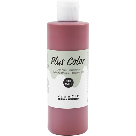 Plus Color Bastelfarbe, Altrot, 250 ml/ 1 Fl. von Plus Color