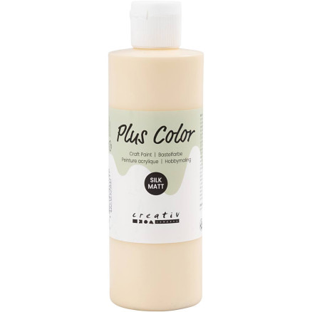 Plus Color Bastelfarbe, Hellbeige, 250 ml/ 1 Fl. von Plus Color