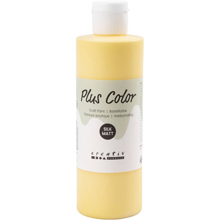 Plus Color Bastelfarbe, Krokusgelb, 250 ml/ 1 Fl. Plus Color Bastelfarbe, Krokusgelb, 250 ml/ 1 Fl. von Plus Color