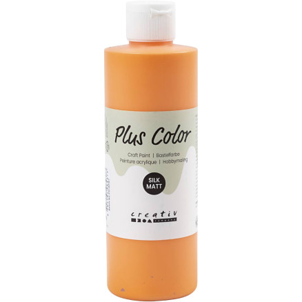 Plus Color Bastelfarbe, Kürbis, 250 ml/ 1 Fl. Plus Color Bastelfarbe, Kürbis, 250 ml/ 1 Fl. von Plus Color