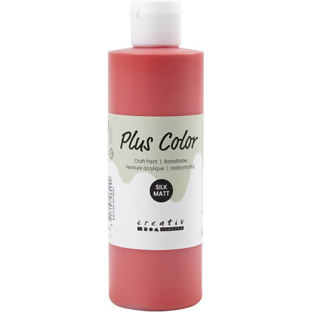Plus Color Bastelfarbe, Purpurrot, 250 ml/ 1 Fl. von Plus Color