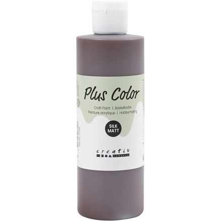 Plus Color Bastelfarbe, Schokolade, 250 ml/ 1 Fl. Plus Color Bastelfarbe, Schokolade, 250 ml/ 1 Fl. von Plus Color