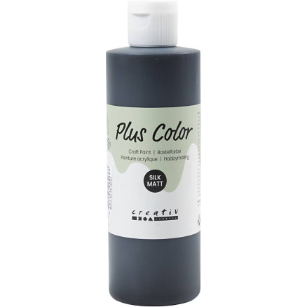 Plus Color Bastelfarbe, Schwarz, 250 ml/ 1 Fl. Plus Color Bastelfarbe, Schwarz, 250 ml/ 1 Fl. von Plus Color