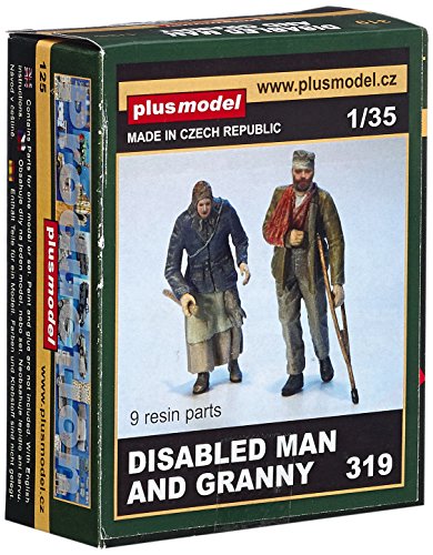 Plus-Model 319 - entkräfteter Mann mit Oma von Plusmodel