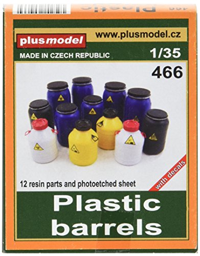 Plus Model 466 - Modellbauzubehör Plastic Barrels, grau Plus Model 466 - Modellbauzubehör Plastic Barrels, grau von Plus Model