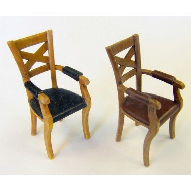 Plus Model EL058 - Modellbausatz Chairs with armrests von Plus Model