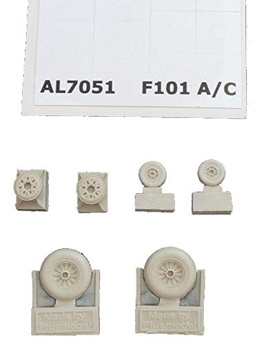 Plus Model - F-101a/c Woodoo Wheels von Plus Model