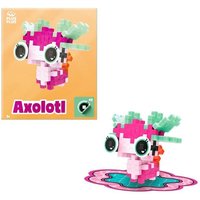 PLUS PLUS - 31 Kreativ Bausteine Axolotl pink (MQ3) von Plus-Plus A/S