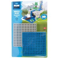 Plus-Plus - 2 Basis Steckplatten blau grau Plus-Plus - 2 Basis Steckplatten blau grau von Plus-Plus