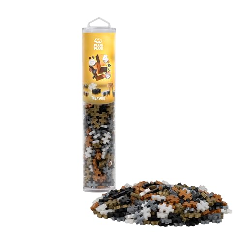 Plus-Plus 4319 Geniales Konstruktionsspielzeug, Farbmix Treasure, Kreativ-Bausteine Tube, Bausteinset für Kinder, 240 Teile Plus-Plus 4319 Geniales Konstruktionsspielzeug, Farbmix Treasure, Kreativ-Bausteine Tube, Bausteinset für Kinder, 240 Teile von Plus-Plus
