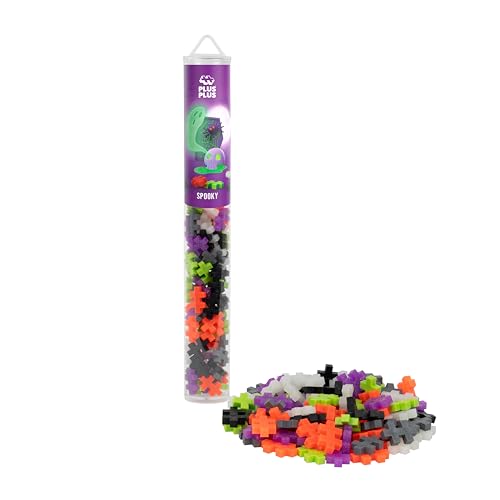Plus-Plus 4320 Geniales Konstruktionsspielzeug, Farbmix Spooky, Kreativ-Bausteine Tube, Bausteinset für Kinder, 100 Teile Plus-Plus 4320 Geniales Konstruktionsspielzeug, Farbmix Spooky, Kreativ-Bausteine Tube, Bausteinset für Kinder, 100 Teile von Plus-Plus