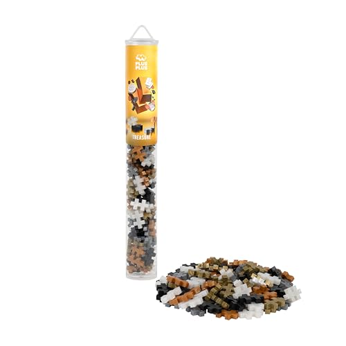 Plus-Plus 4320 Geniales Konstruktionsspielzeug, Farbmix Treasure, Kreativ-Bausteine Tube, Bausteinset für Kinder, 100 Teile Plus-Plus 4320 Geniales Konstruktionsspielzeug, Farbmix Treasure, Kreativ-Bausteine Tube, Bausteinset für Kinder, 100 Teile von Plus-Plus