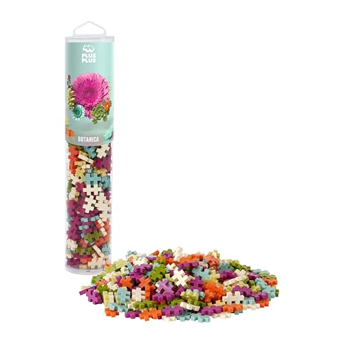 Plus-Plus 4329 Geniales Konstruktionsspielzeug, Farbmix Botanik, Kreativ-Bausteine Tube, Bausteinset für Kinder ab 5 Jahren, 240 Teile Plus-Plus 4329 Geniales Konstruktionsspielzeug, Farbmix Botanik, Kreativ-Bausteine Tube, Bausteinset für Kinder ab 5 Jahren, 240 Teile von Plus-Plus