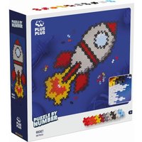 Plus-Plus - 500 Kreativ Bausteine Puzzle Rakete von Plus-Plus
