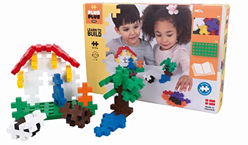 Plus Plus Geniales Konstruktionsspielzeug, Big Learn to Build, Bausteine-Set, 60 Teile, 300.3288 von Plus-Plus