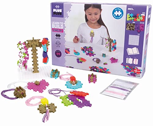 Plus-Plus Geniales Konstruktionsspielzeug, Schmuckset, Bausteine-Set, Learn to build Jewelry, 500 Teile von Plus-Plus