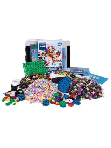 Plus-Plus 9603903, Geniales Konstruktionsspielzeug, Kreativ-Bausteine Box, großer Mix, 4000 Teile von Plus-Plus