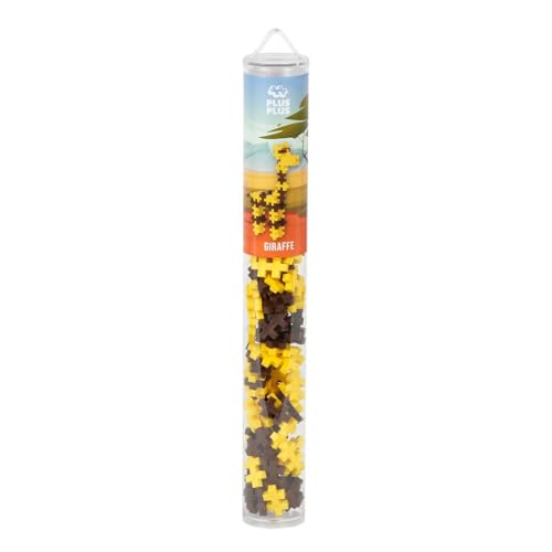 Plus-Plus 9604090 Kreativ-Bausteine Tube, Giraffe, Geniales Konstruktionsspielzeug, 100 Teile, Mehrfarbig, 300.4090 Plus-Plus 9604090 Kreativ-Bausteine Tube, Giraffe, Geniales Konstruktionsspielzeug, 100 Teile, Mehrfarbig, 300.4090 von Plus-Plus